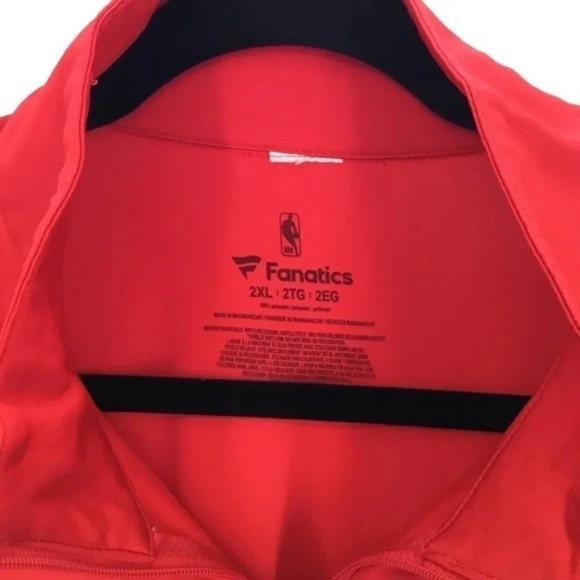 Fanatics Men’s New Orleans Pelicans Squad 6 -1/4 Zip Pullover - Picture 4 of 5